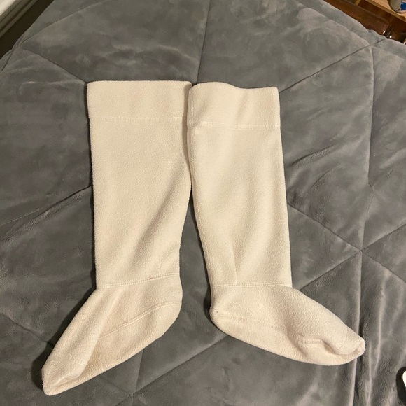 Hunter tall rain boot socks (white/cream) - Picture 5 of 5